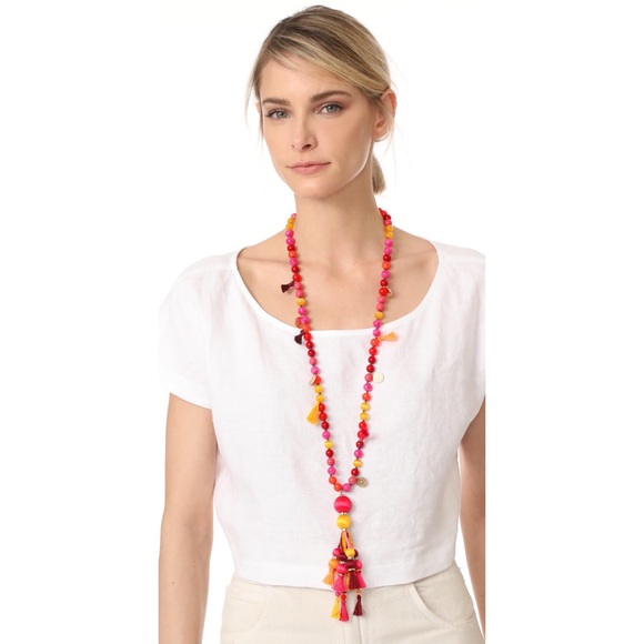 KATE SPADE • Pretty Poms Tassel Pendant Necklace - Picture 6 of 9